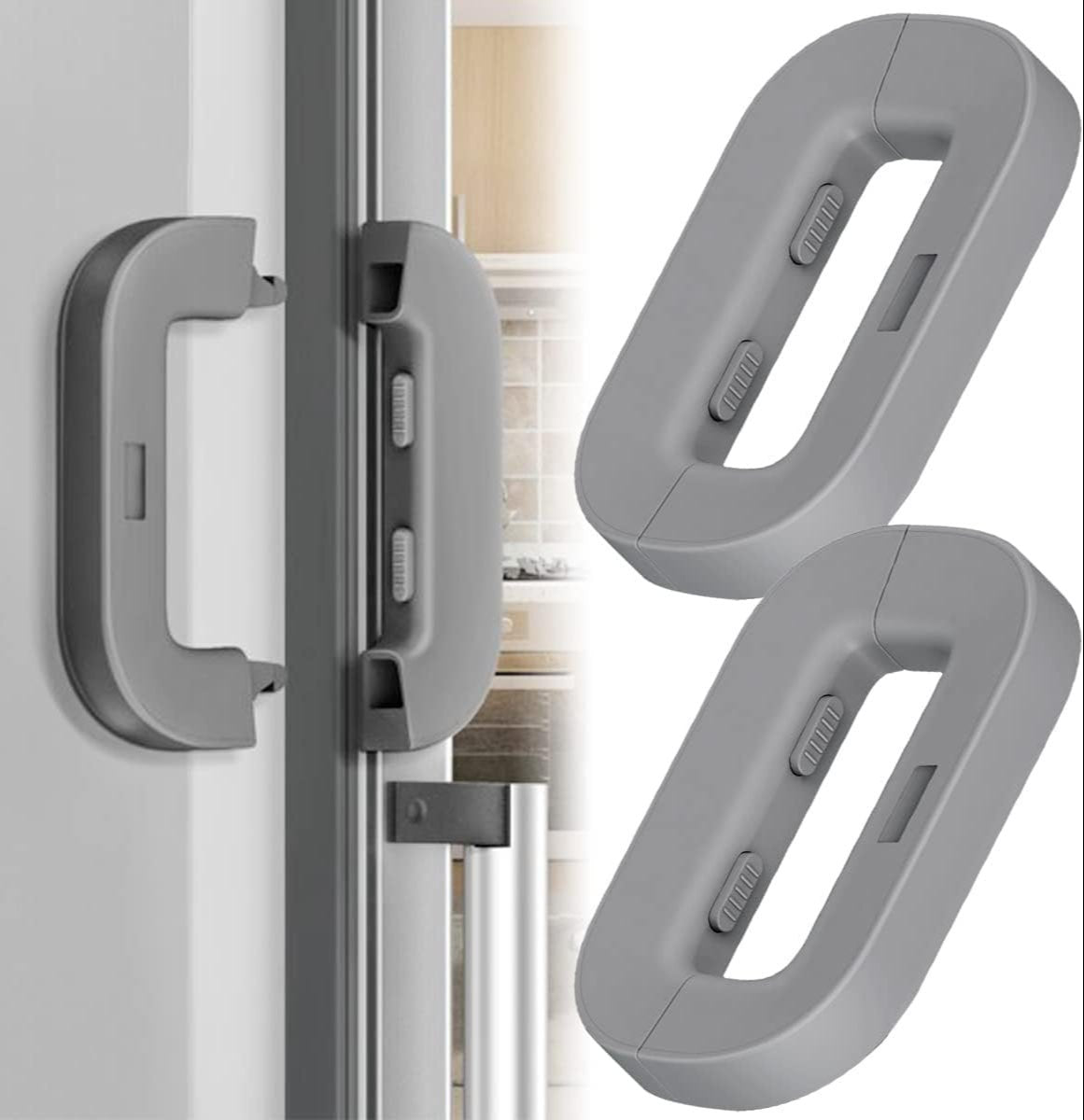Self-Adhesive Fridge Door Lock